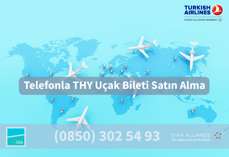 Telefonla THY uçak bileti satın alma