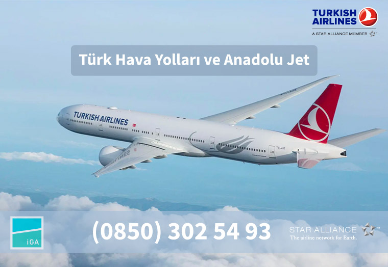 Türk Hava Yolları ve Anadolu Jet Havayolları
